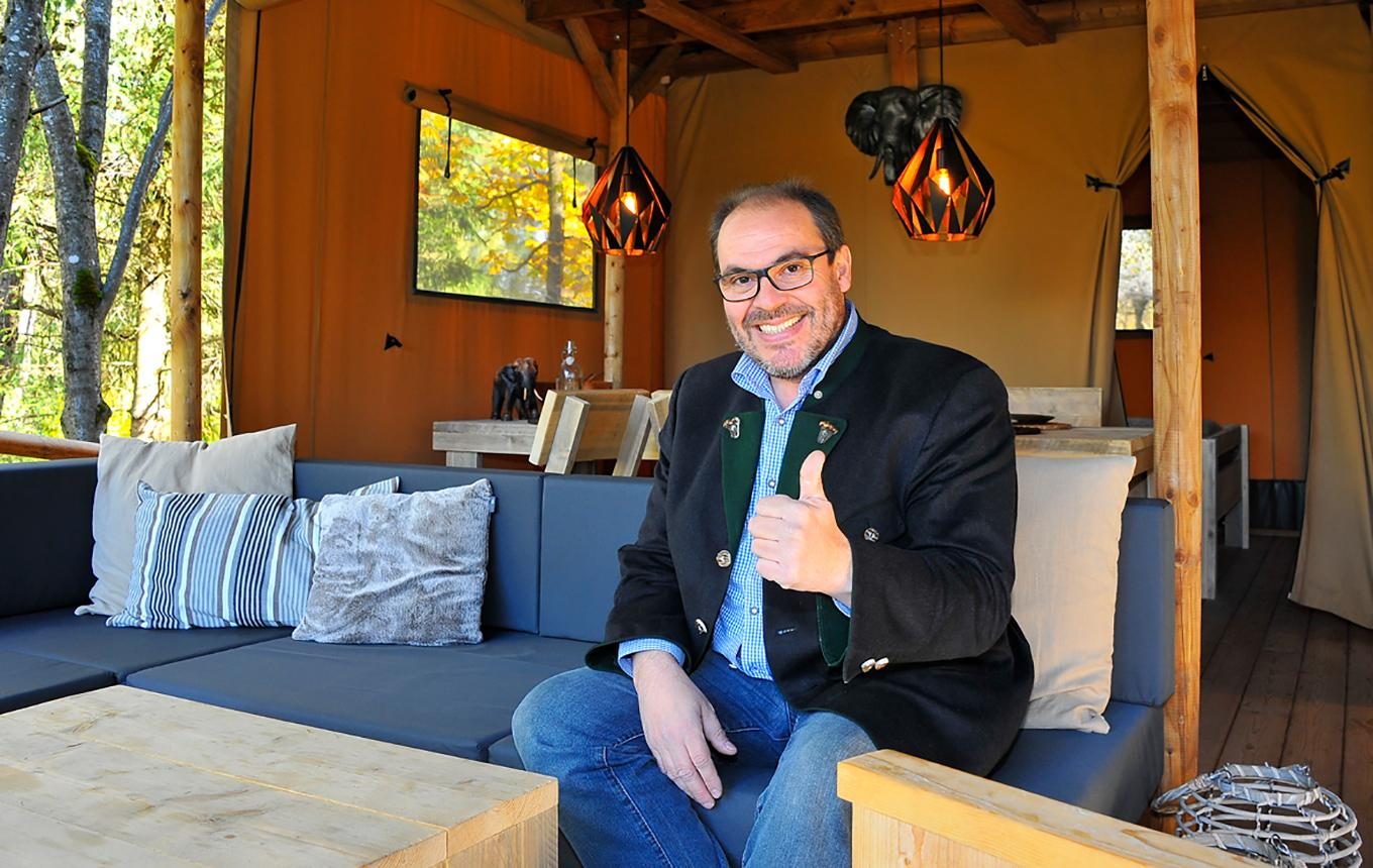 Georg Giner, Geschäftsführer des Ferienparadies Natterer See in 3. Generation